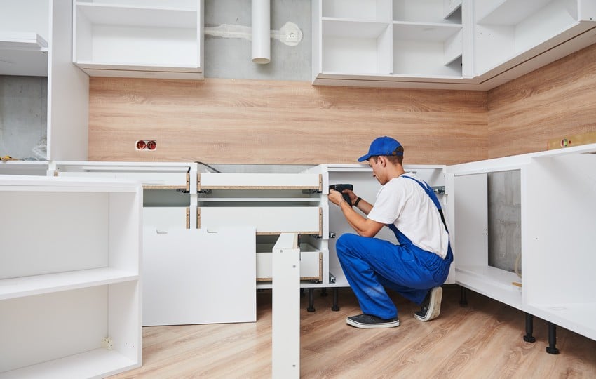 Professional kitchen fitting service