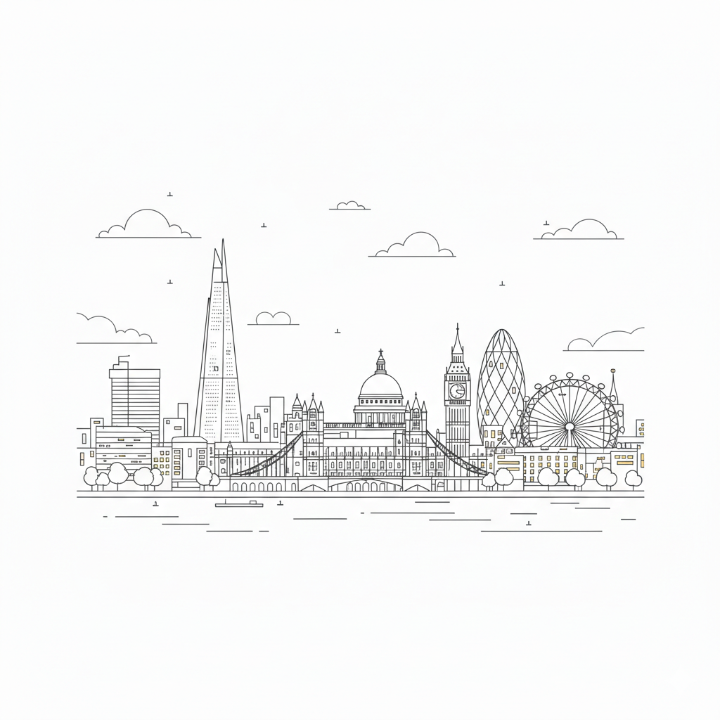 London skyline