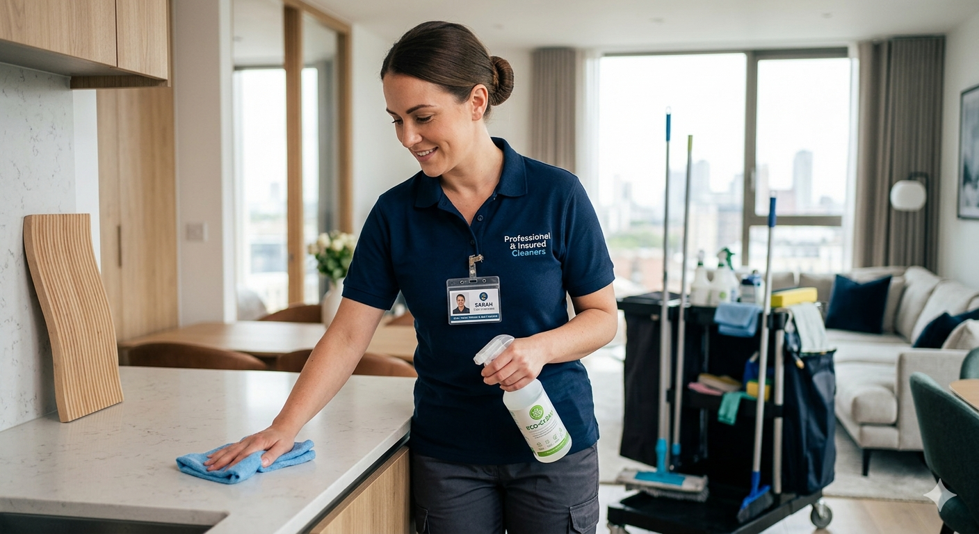 Professional insured cleaners